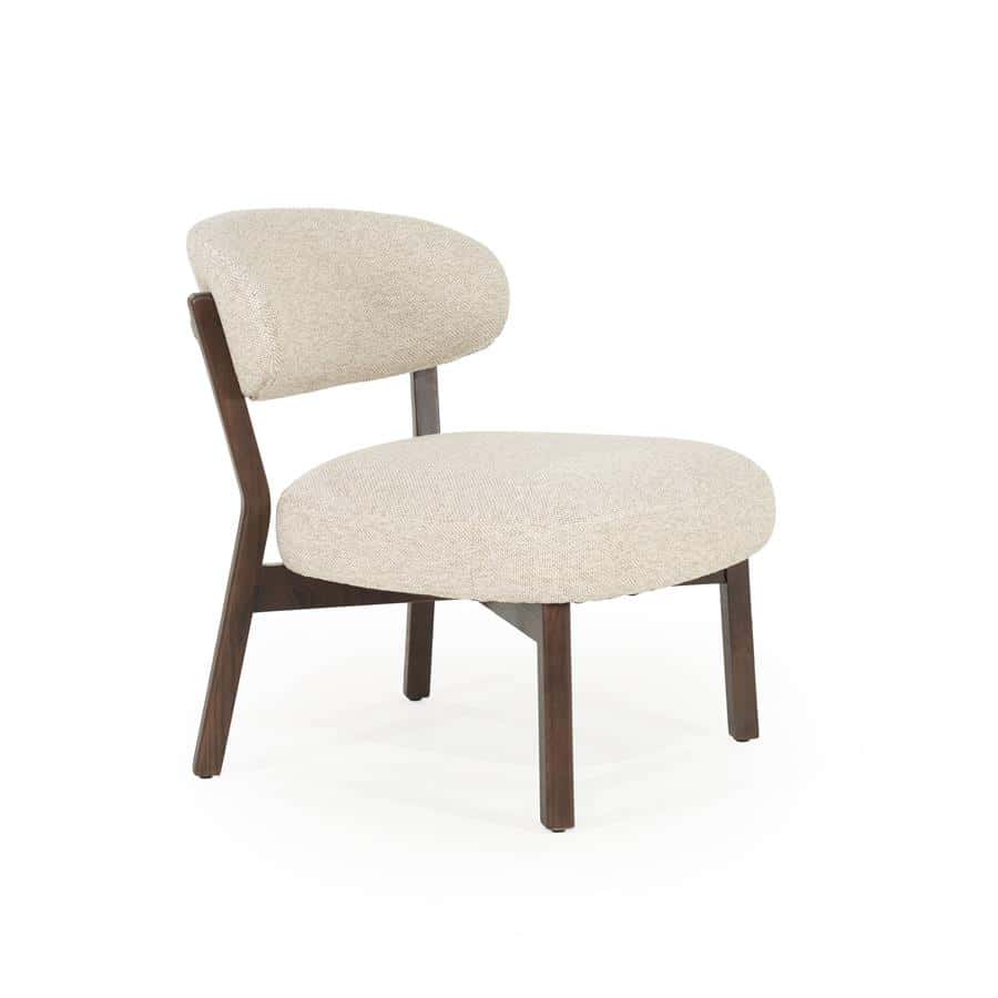 Fauteuil Mikky bruin - taupe Moon