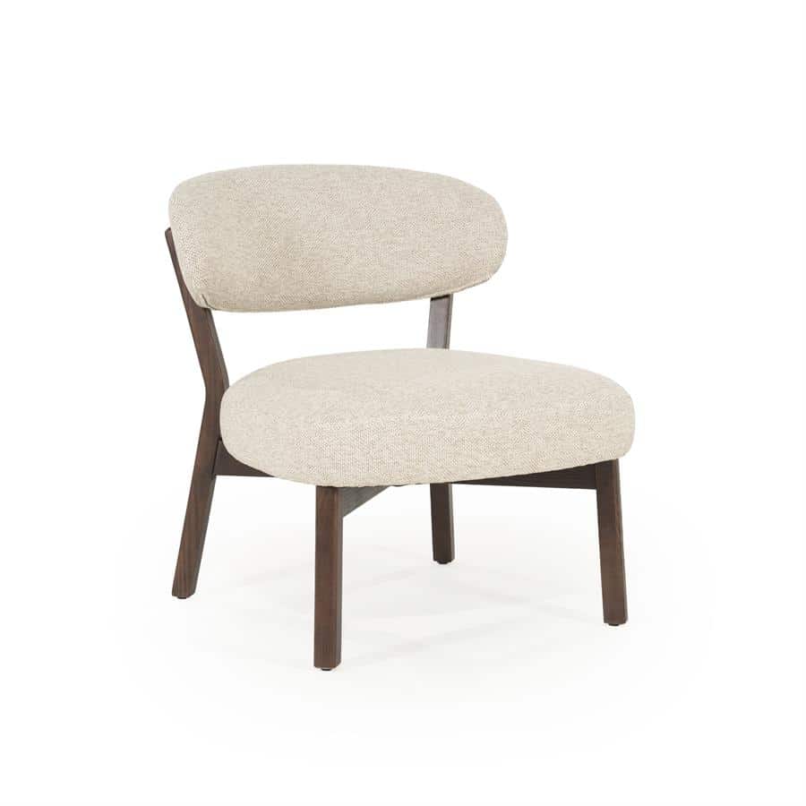 Fauteuil Mikky bruin - taupe Moon