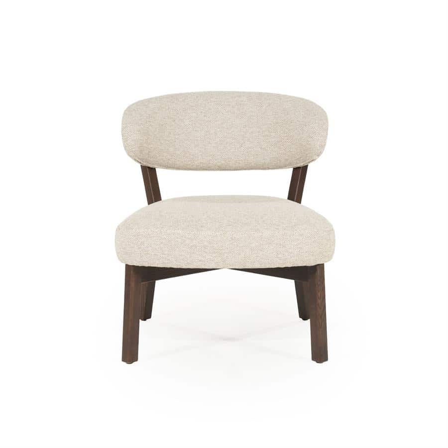 Fauteuil Mikky bruin - taupe Moon