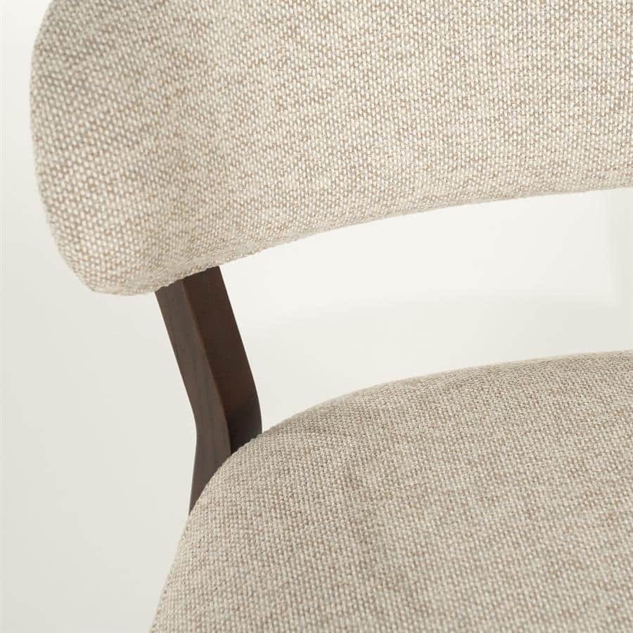 Fauteuil Mikky bruin - taupe Moon