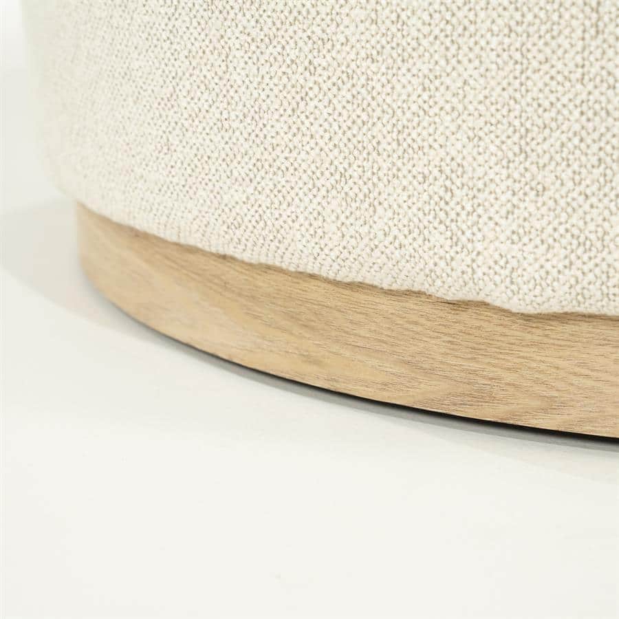 Poef Avah large - beige Mantz