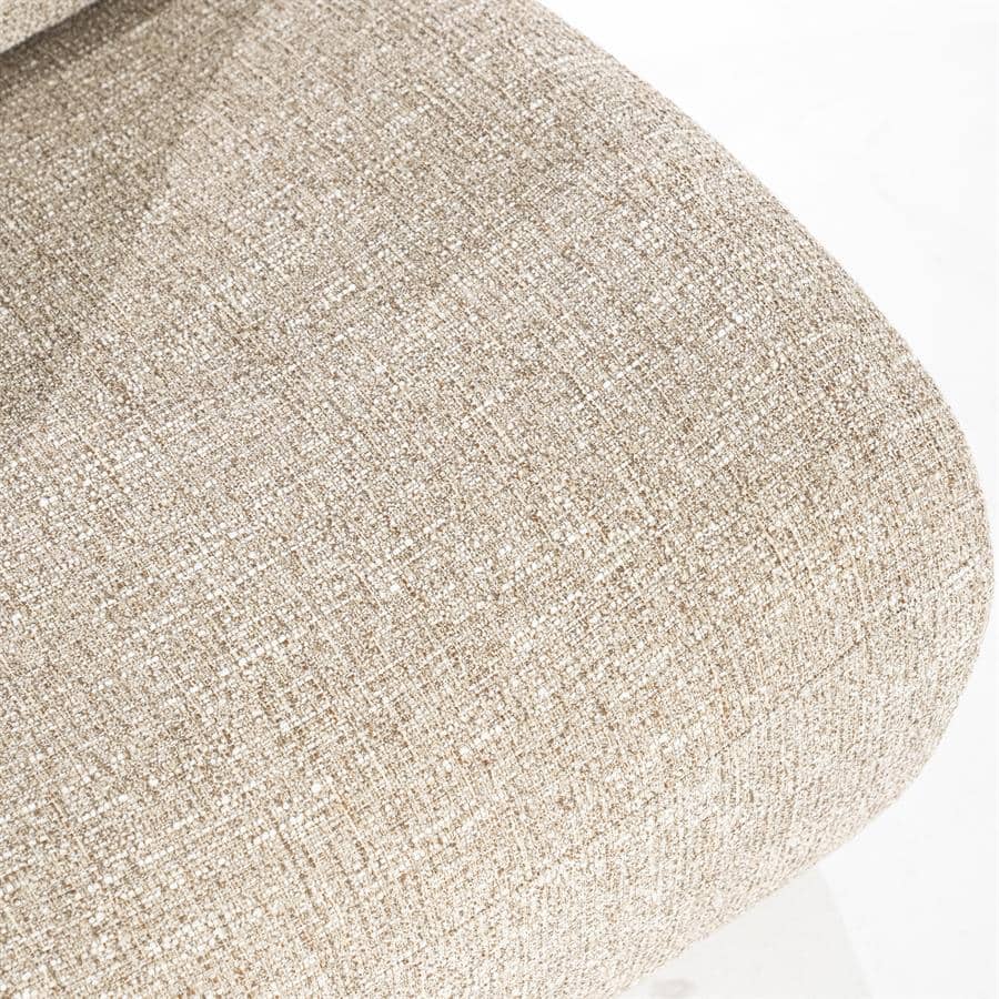 Fauteuil Lucia - taupe Donna