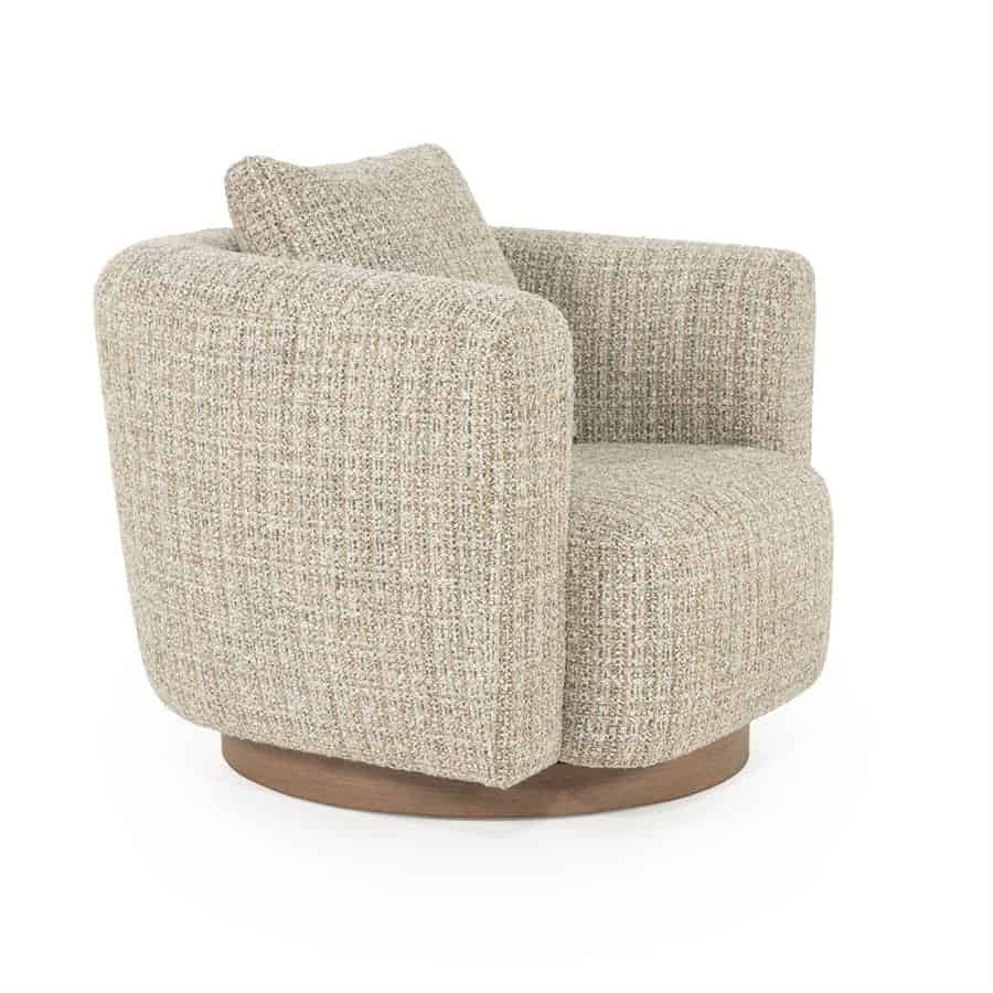 Fauteuil Jordan - taupe Asti