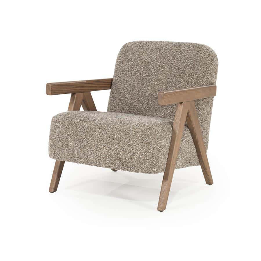 Fauteuil Francis - taupe Flou