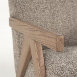 Fauteuil Francis - taupe Flou