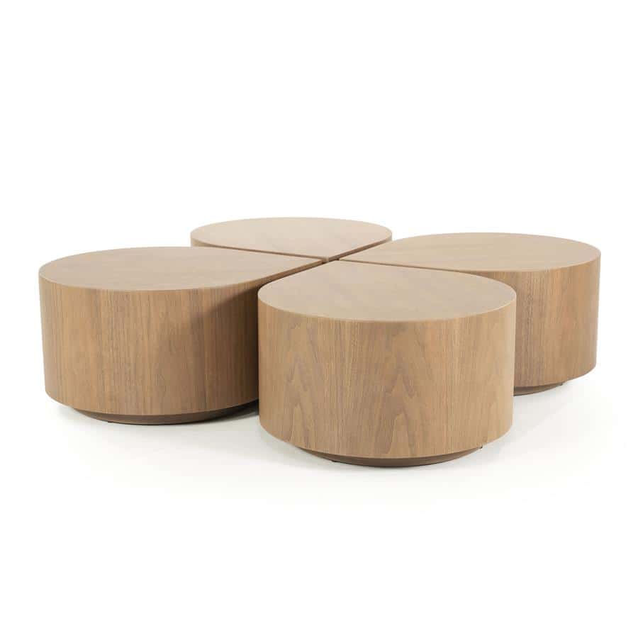 Bijzettafel Jules - lichtbruin