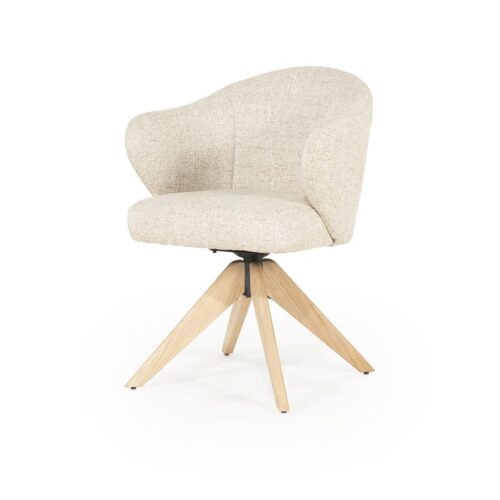 Stoel Connor naturel - beige Donna