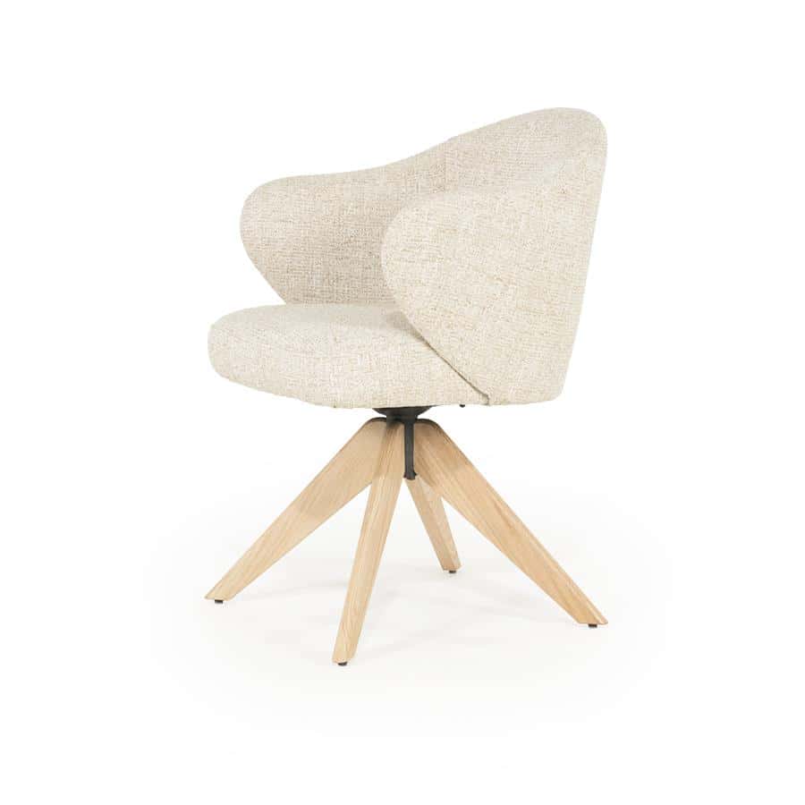 Stoel Connor naturel - beige Donna