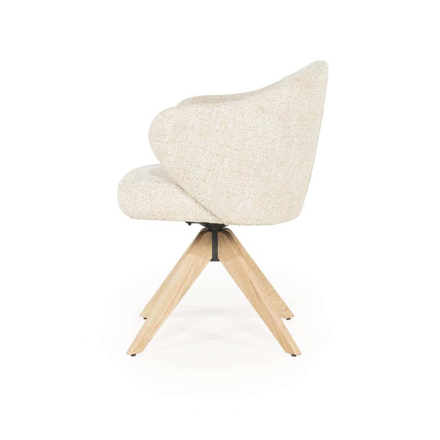 Stoel Connor naturel - beige Donna