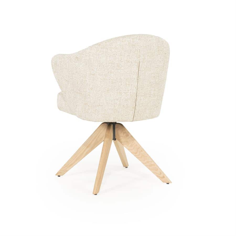 Stoel Connor naturel - beige Donna