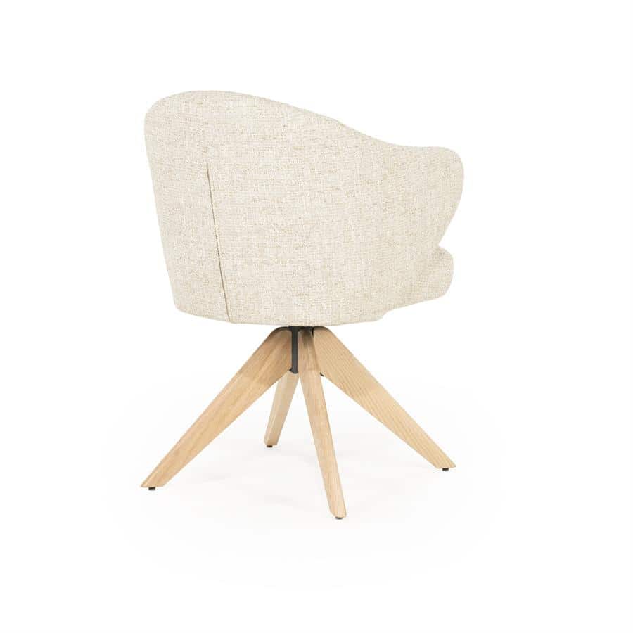 Stoel Connor naturel - beige Donna