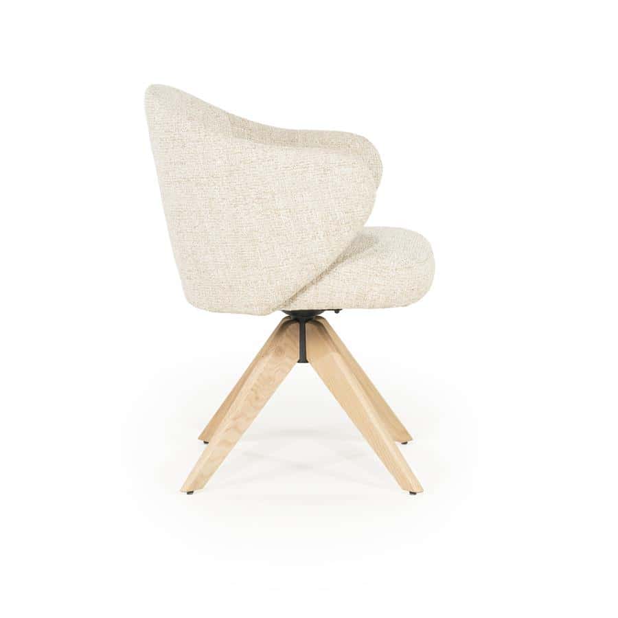 Stoel Connor naturel - beige Donna