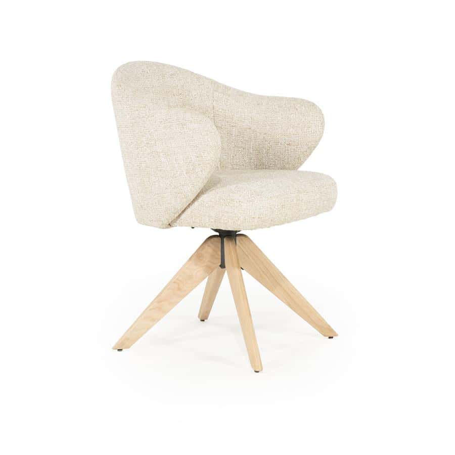 Stoel Connor naturel - beige Donna