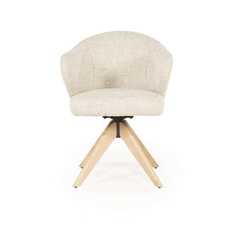 Stoel Connor naturel - beige Donna