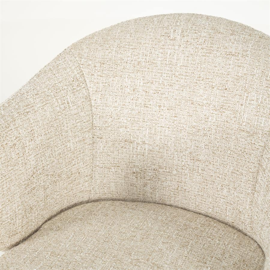 Stoel Connor naturel - beige Donna