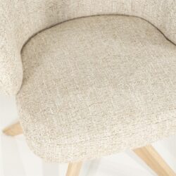 Stoel Connor naturel - beige Donna