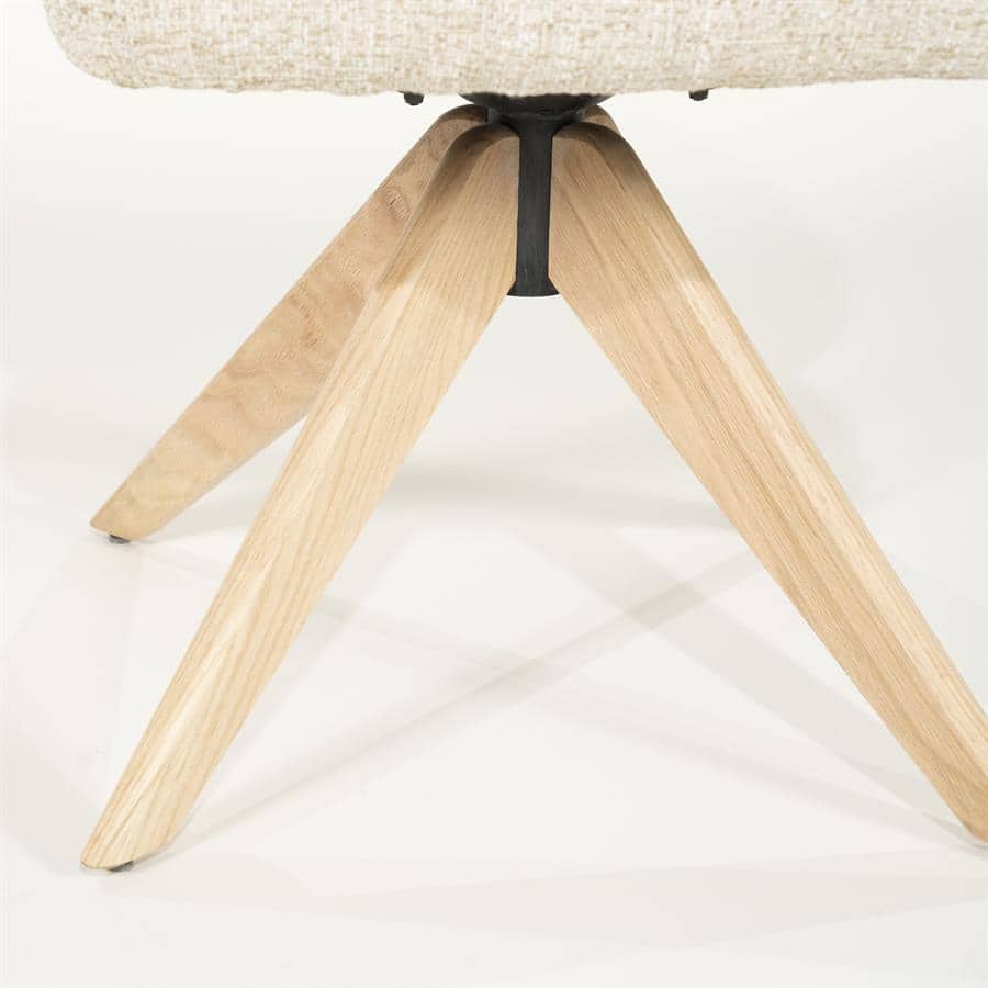 Stoel Connor naturel - beige Donna