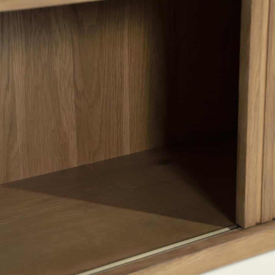 TV meubel Milo 180 cm - bruin