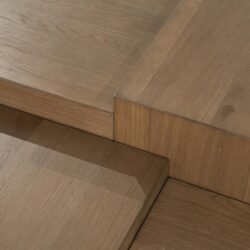 Salontafel Quinten vierkant - bruin