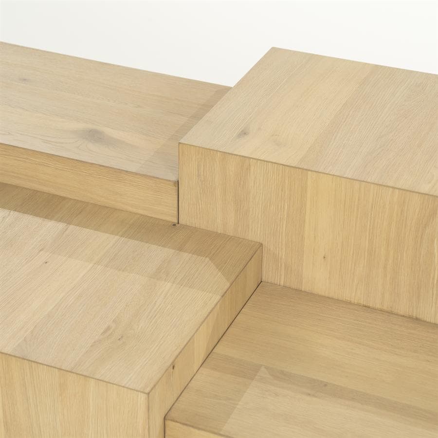 Salontafel Quinten rechthoekig - naturel