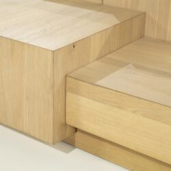 Salontafel Quinten rechthoekig - naturel