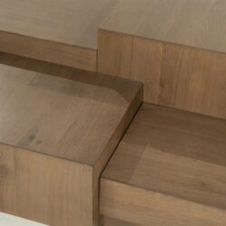 Salontafel Quinten rechthoekig - bruin