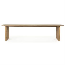 Eettafel Jake 300x100 cm - bruin