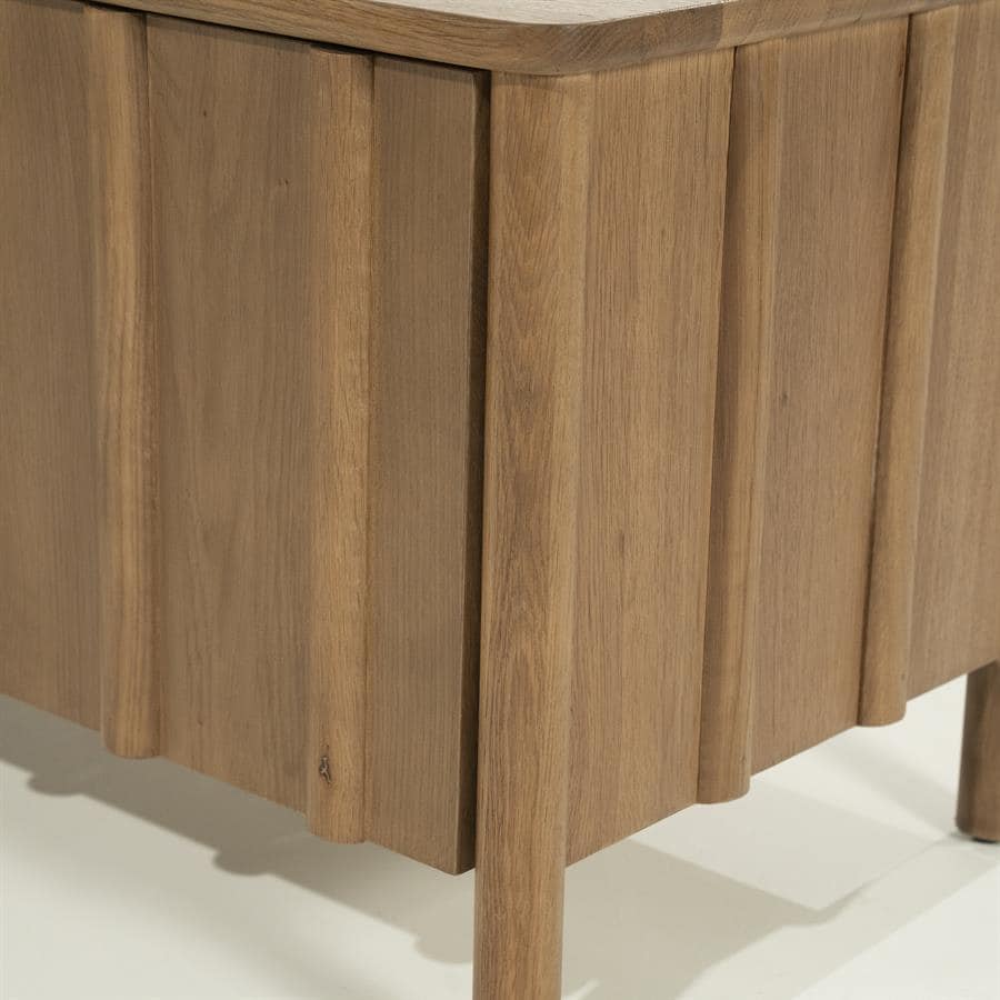 TV meubel Jake 4 drs. - bruin