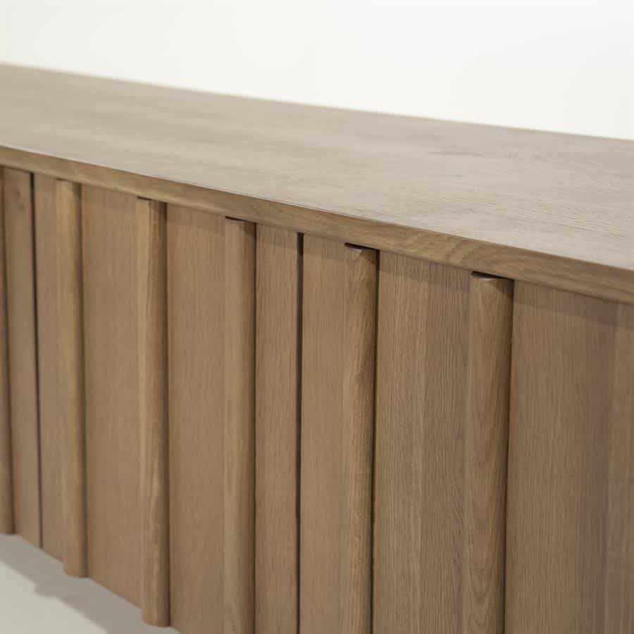 TV meubel Jake 6 drs. - bruin