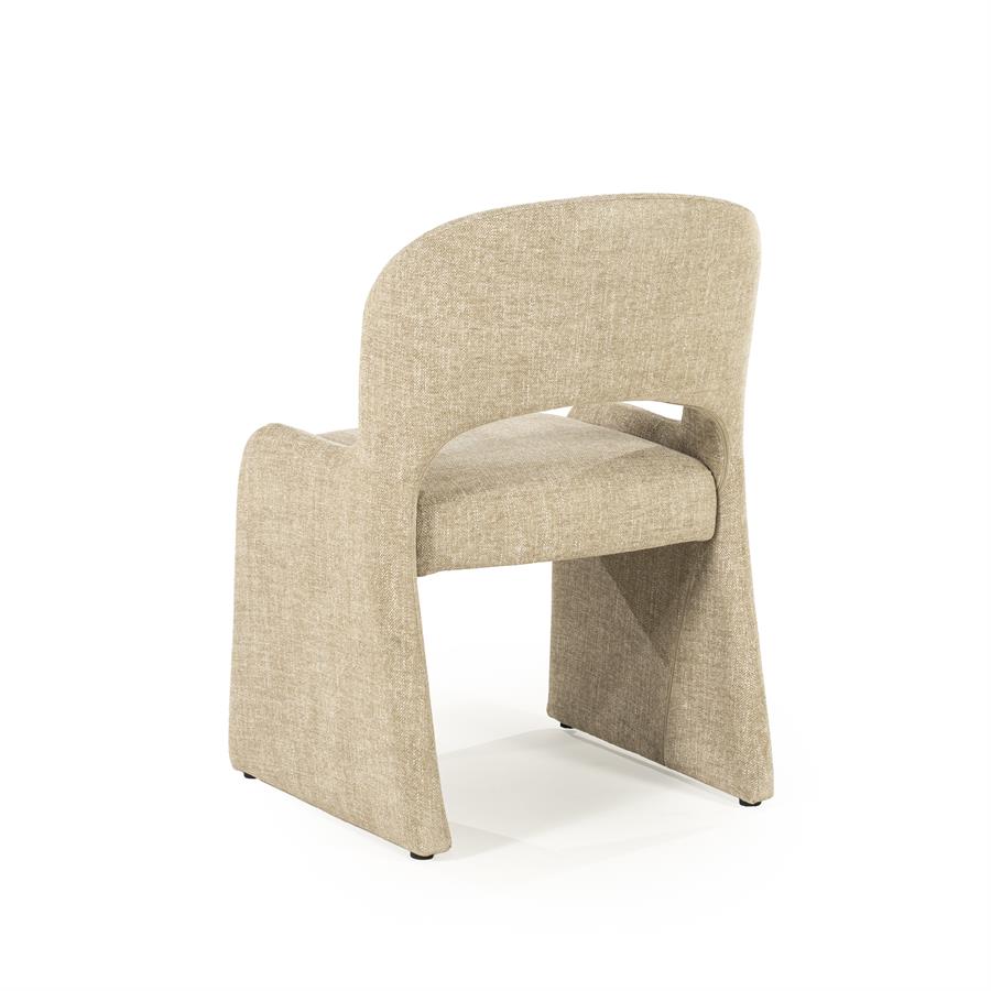 Stoel Odette - taupe Serene