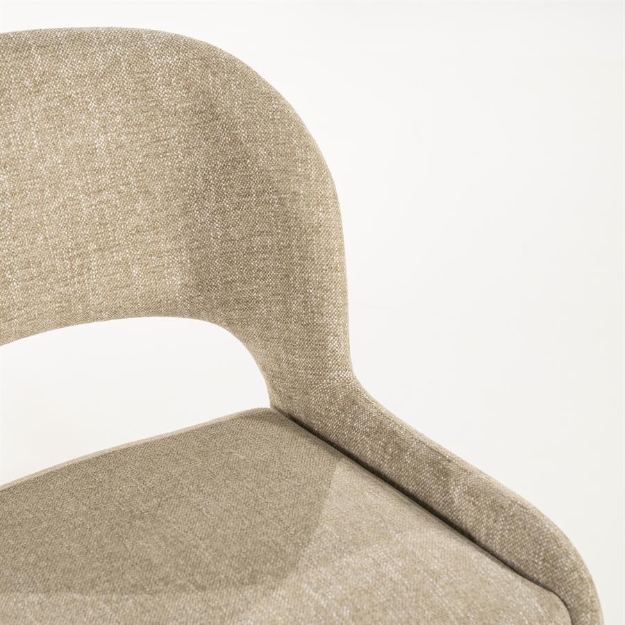 Stoel Odette - taupe Serene
