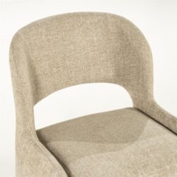 Stoel Odette - taupe Serene