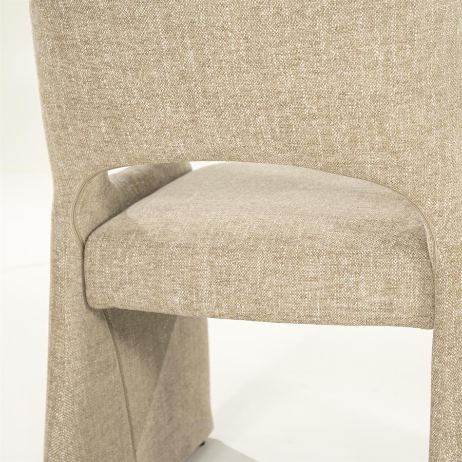 Stoel Odette - taupe Serene