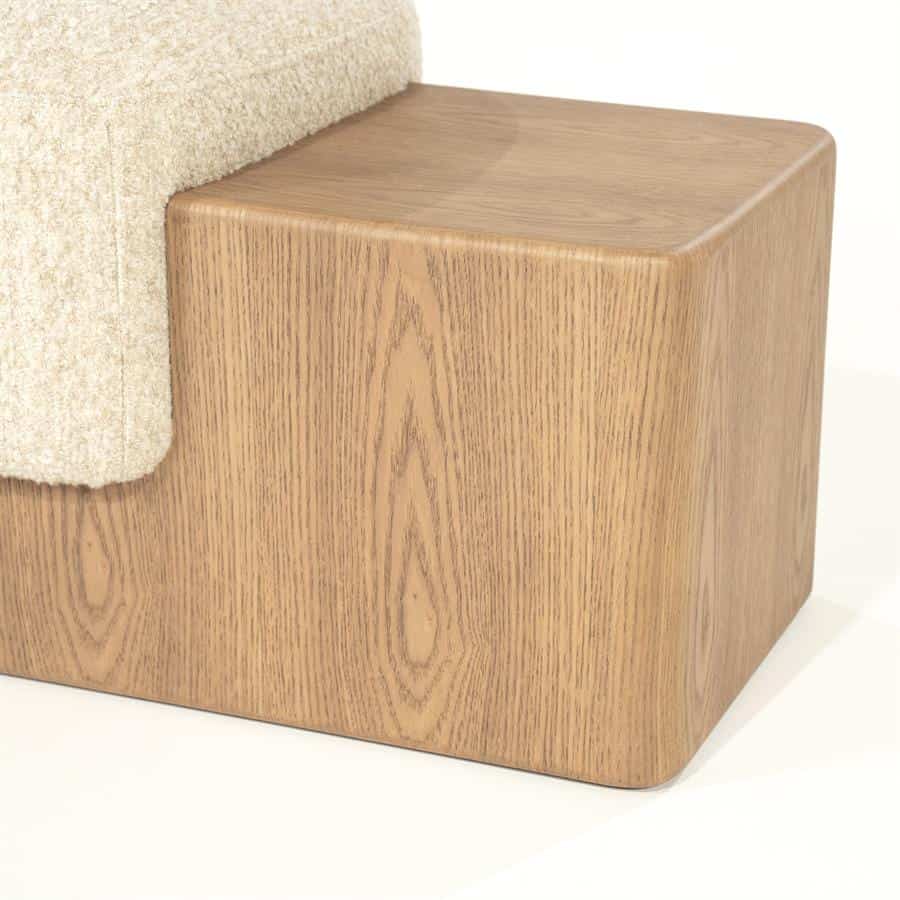 Bankje George - beige Flou