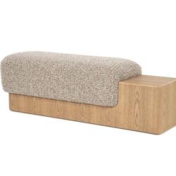 Bankje George - taupe Flou