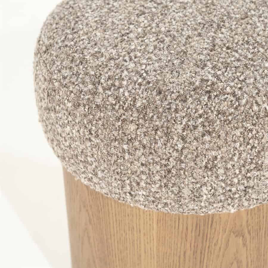 Poef George - taupe Flou