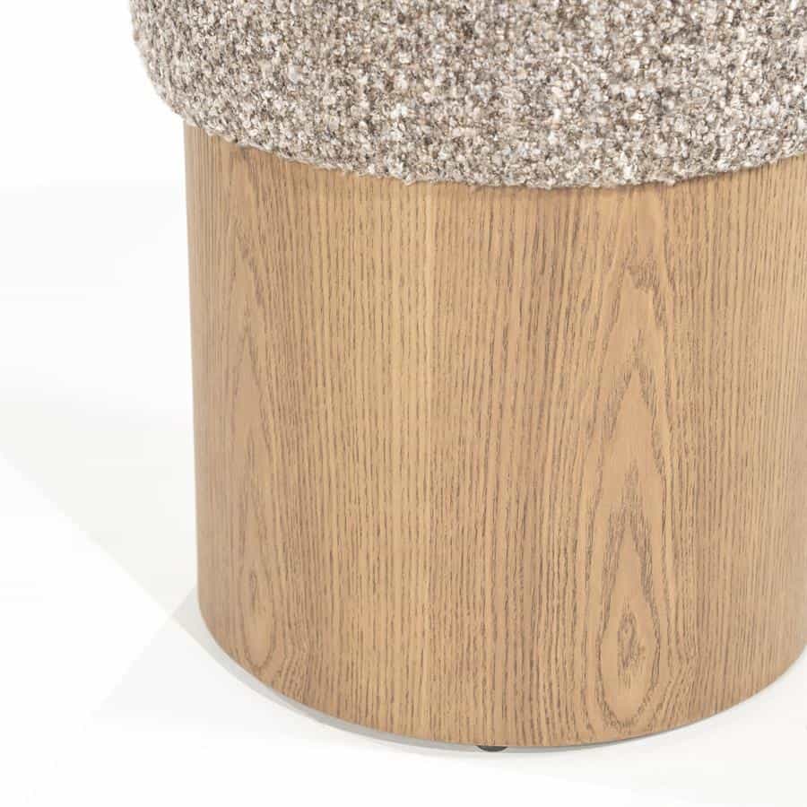 Poef George - taupe Flou