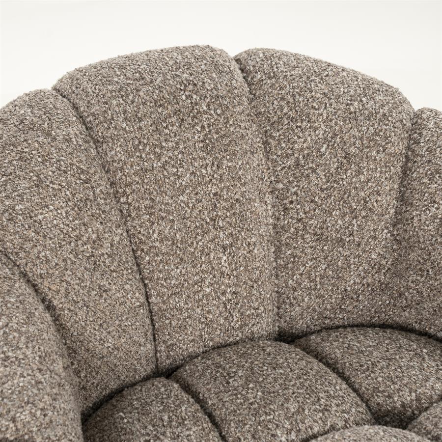 Fauteuil Tina - taupe Flou