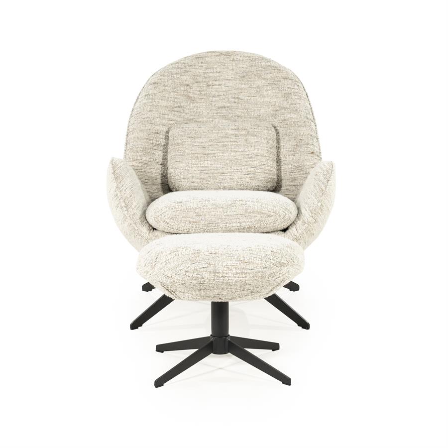 Fauteuil Ryan - beige Zora