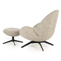Fauteuil Ryan - taupe Zora