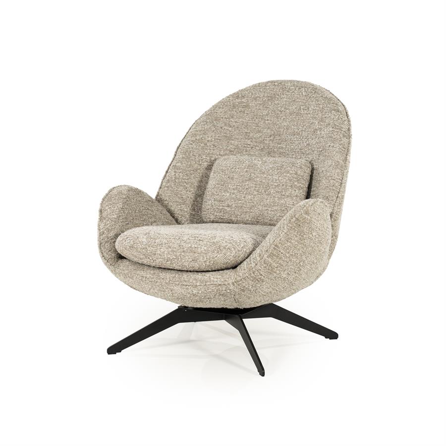 Fauteuil Ryan - taupe Zora