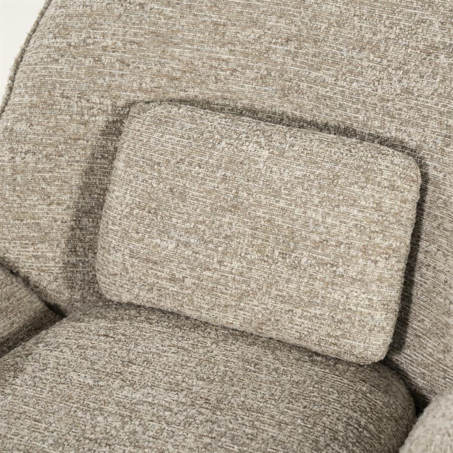 Fauteuil Ryan - taupe Zora