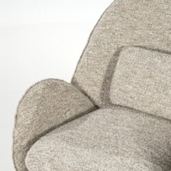 Fauteuil Ryan - taupe Zora
