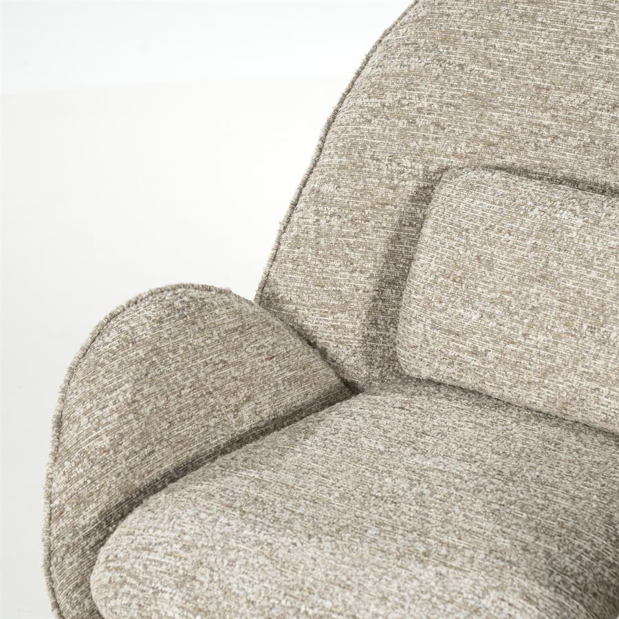 Fauteuil Ryan - taupe Zora