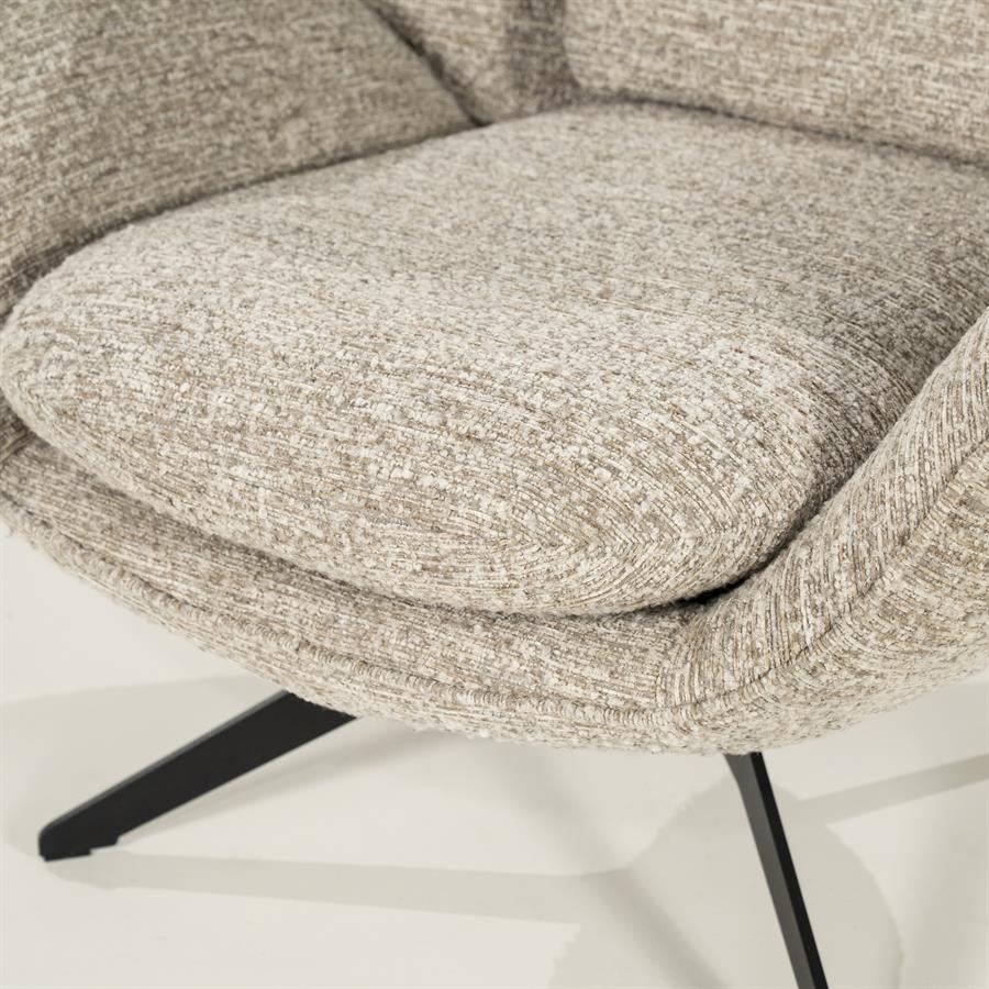 Fauteuil Ryan - taupe Zora