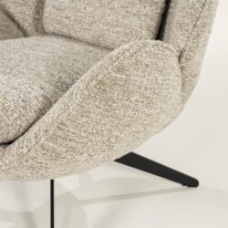 Fauteuil Ryan - taupe Zora