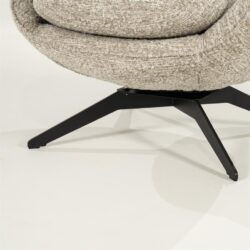 Fauteuil Ryan - taupe Zora
