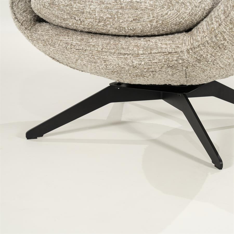 Fauteuil Ryan - taupe Zora