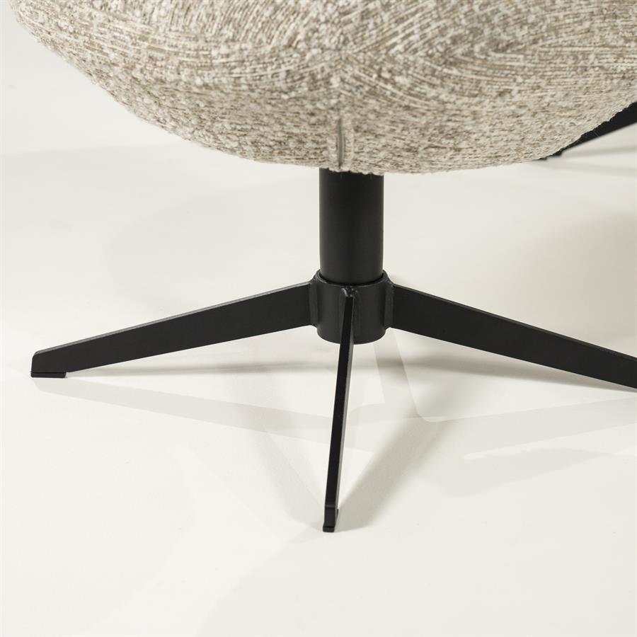 Fauteuil Ryan - taupe Zora
