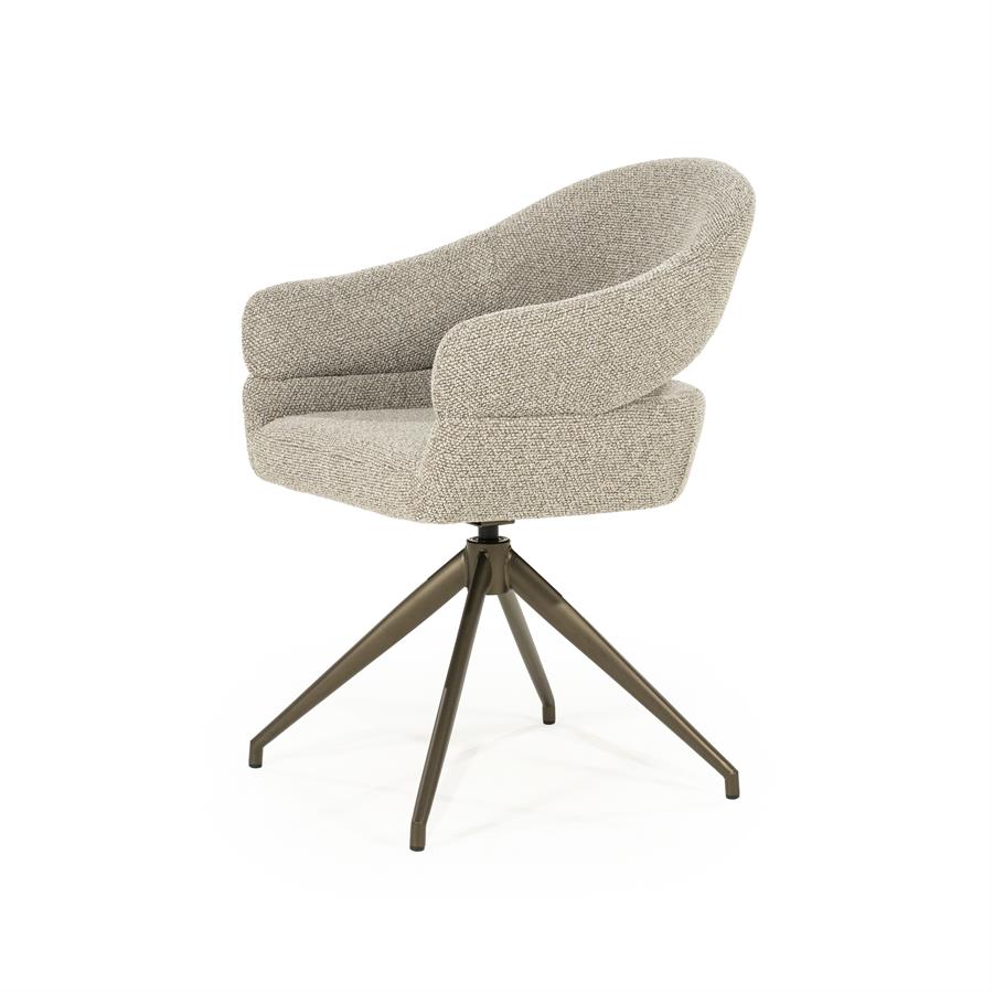 Stoel Hailey - taupe Eira
